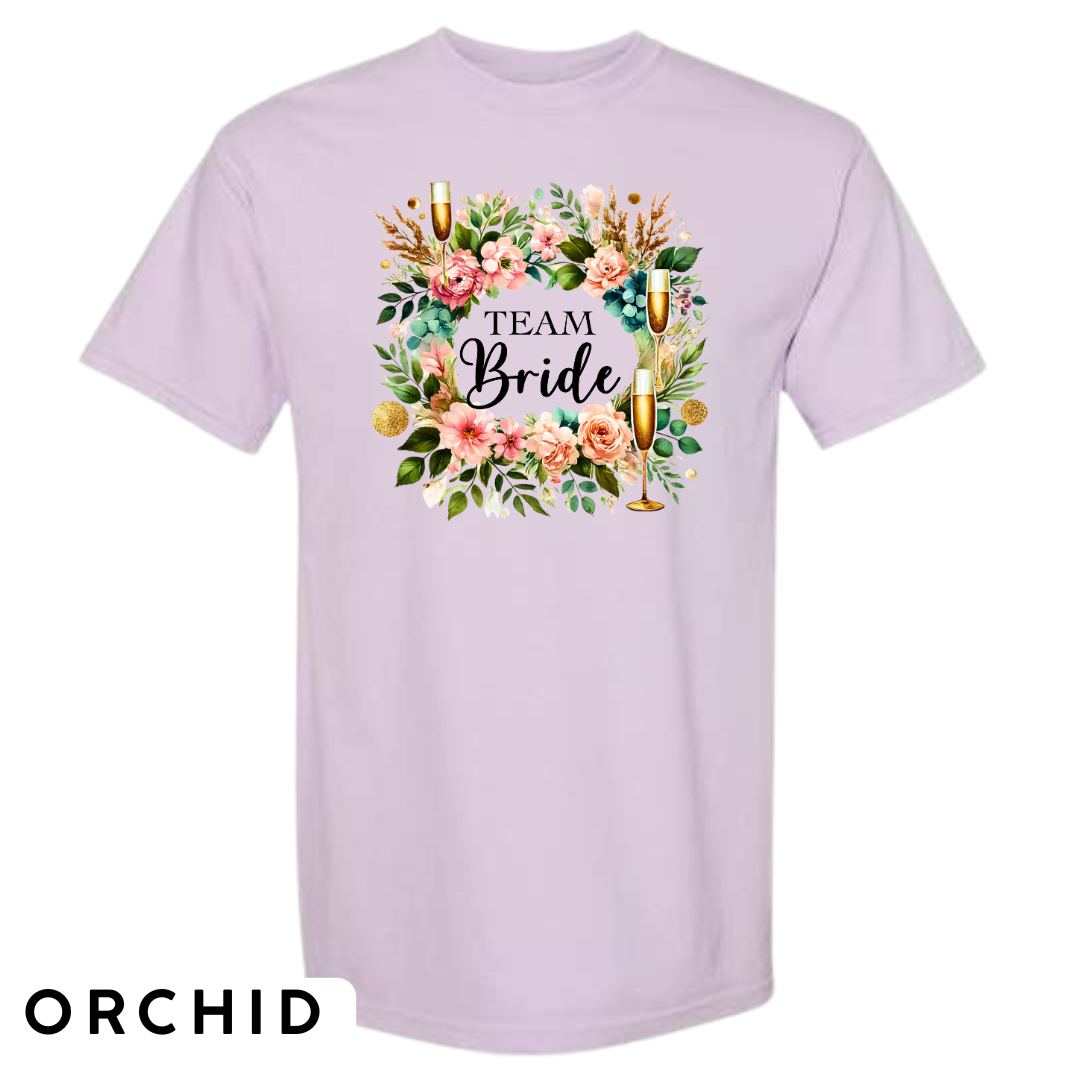 Team Bride Wedding Party T-Shirt