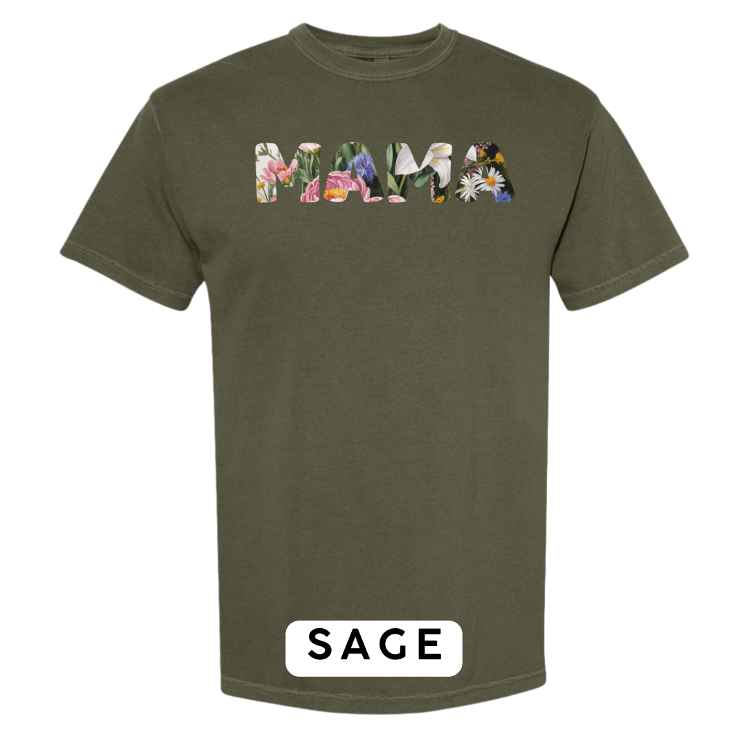 Floral Mama Graphic T-Shirt