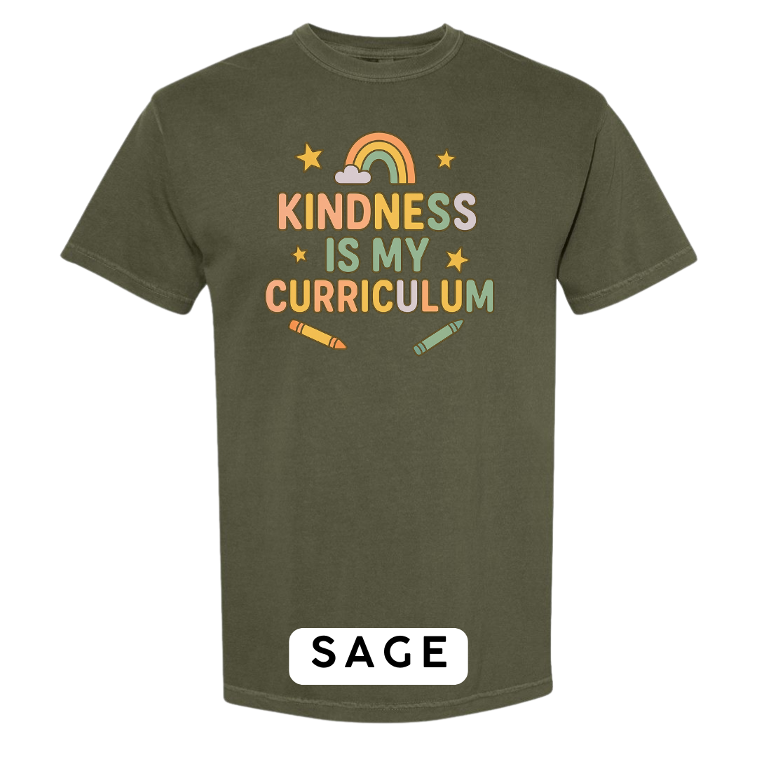 Kindness Is My Curriculum Graphic T-Shirt