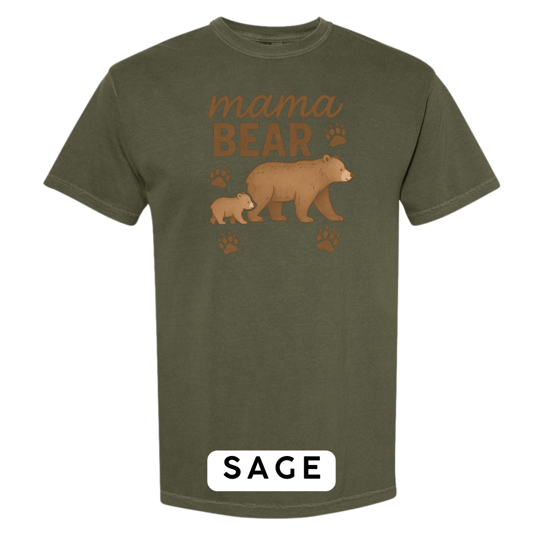 Mama Bear Graphic T-Shirt