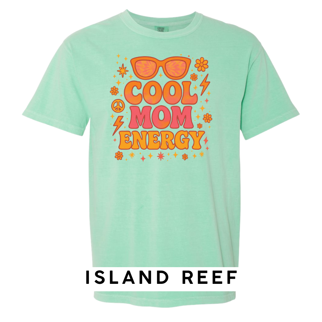 Cool Mom Energy Graphic T-Shirt