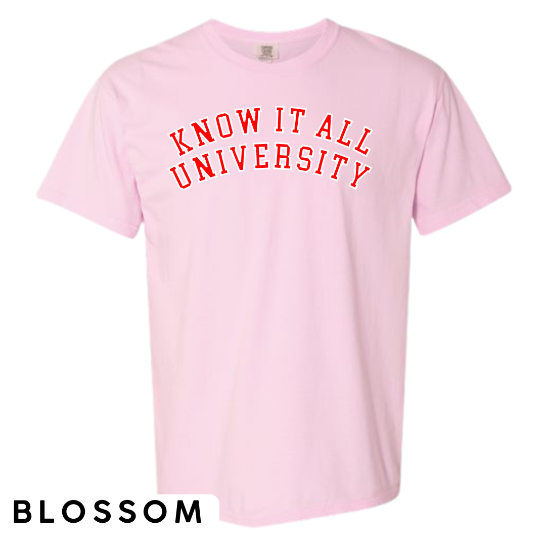 Know It All University Graphic T-Shirt