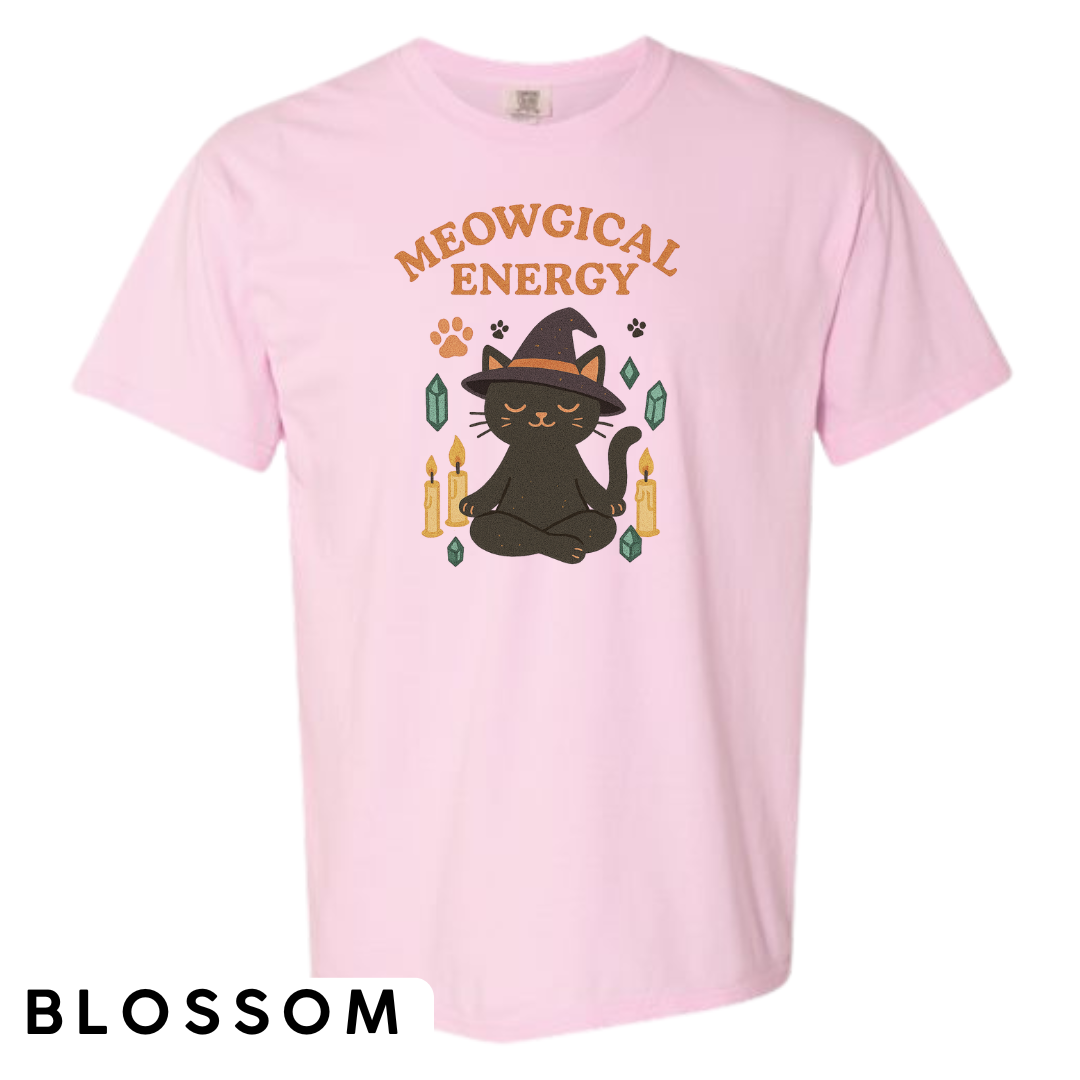 Meowgical Energy Graphic T-Shirt