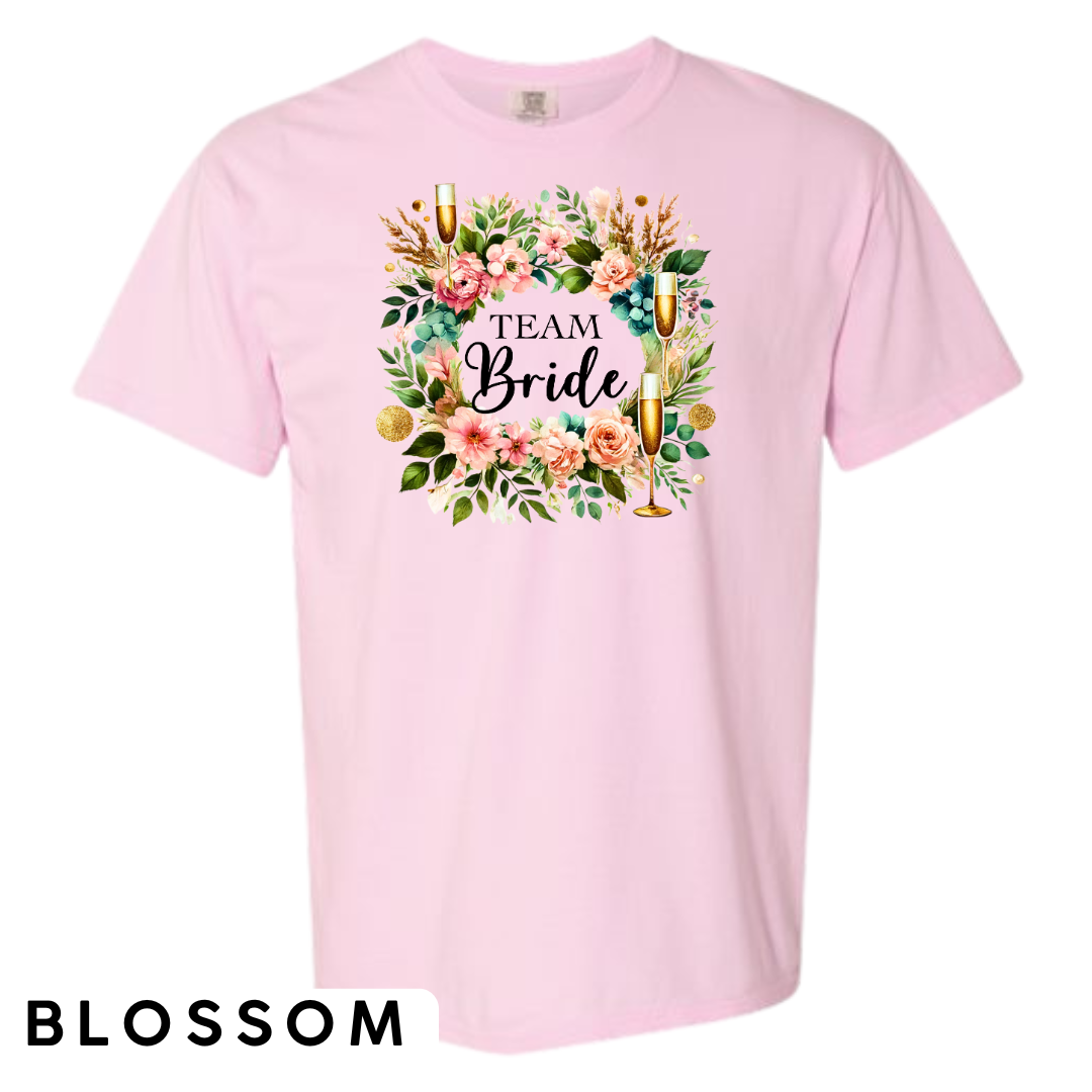 Team Bride Wedding Party T-Shirt
