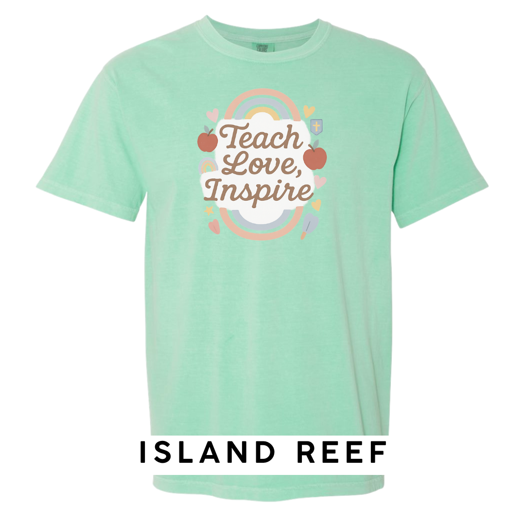 Teach Love Inspire Graphic T-Shirt