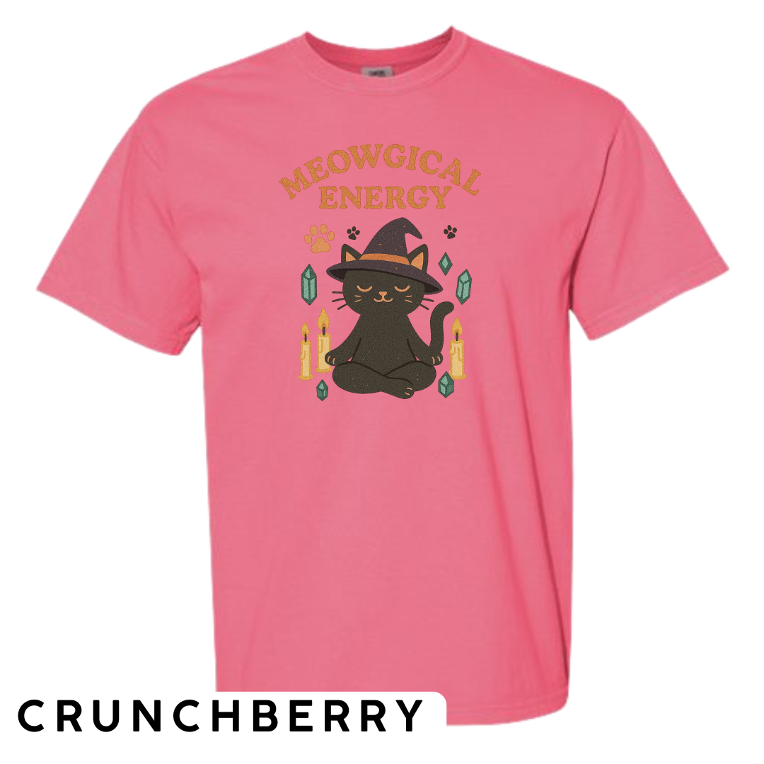 Meowgical Energy Graphic T-Shirt