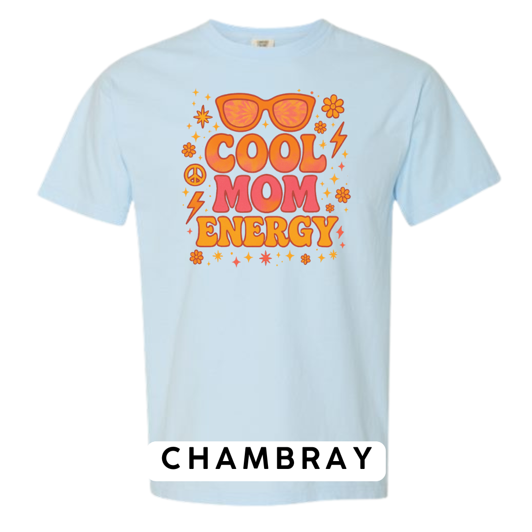 Cool Mom Energy Graphic T-Shirt