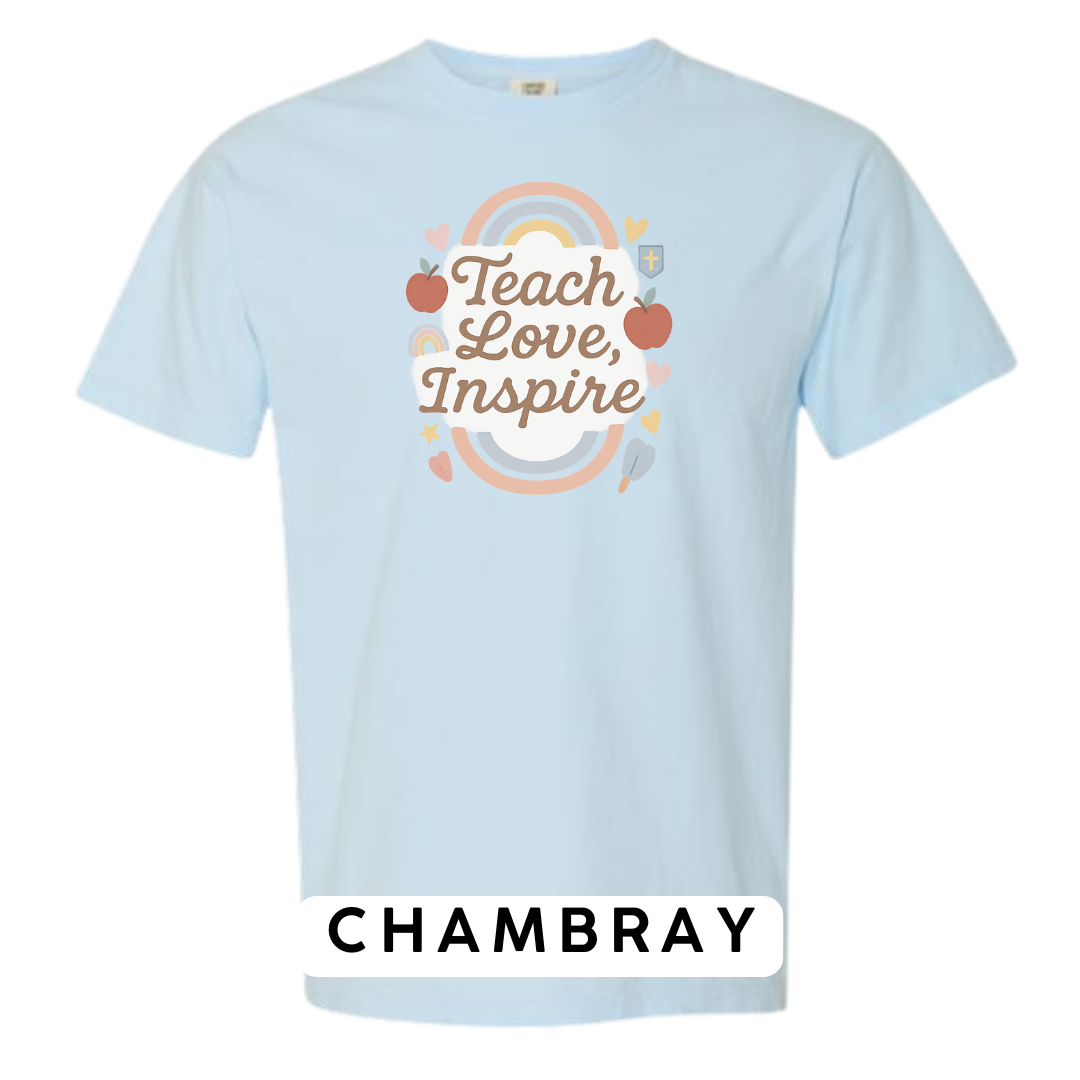 Teach Love Inspire Graphic T-Shirt
