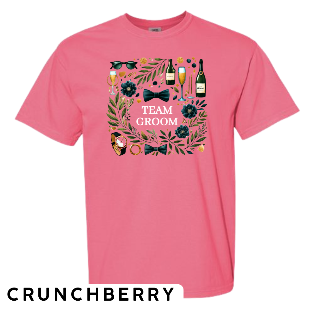 Team Groom Wedding Party T-Shirt
