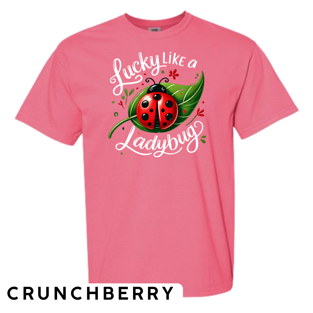 Lucky Like a Ladybug Graphic T-Shirt