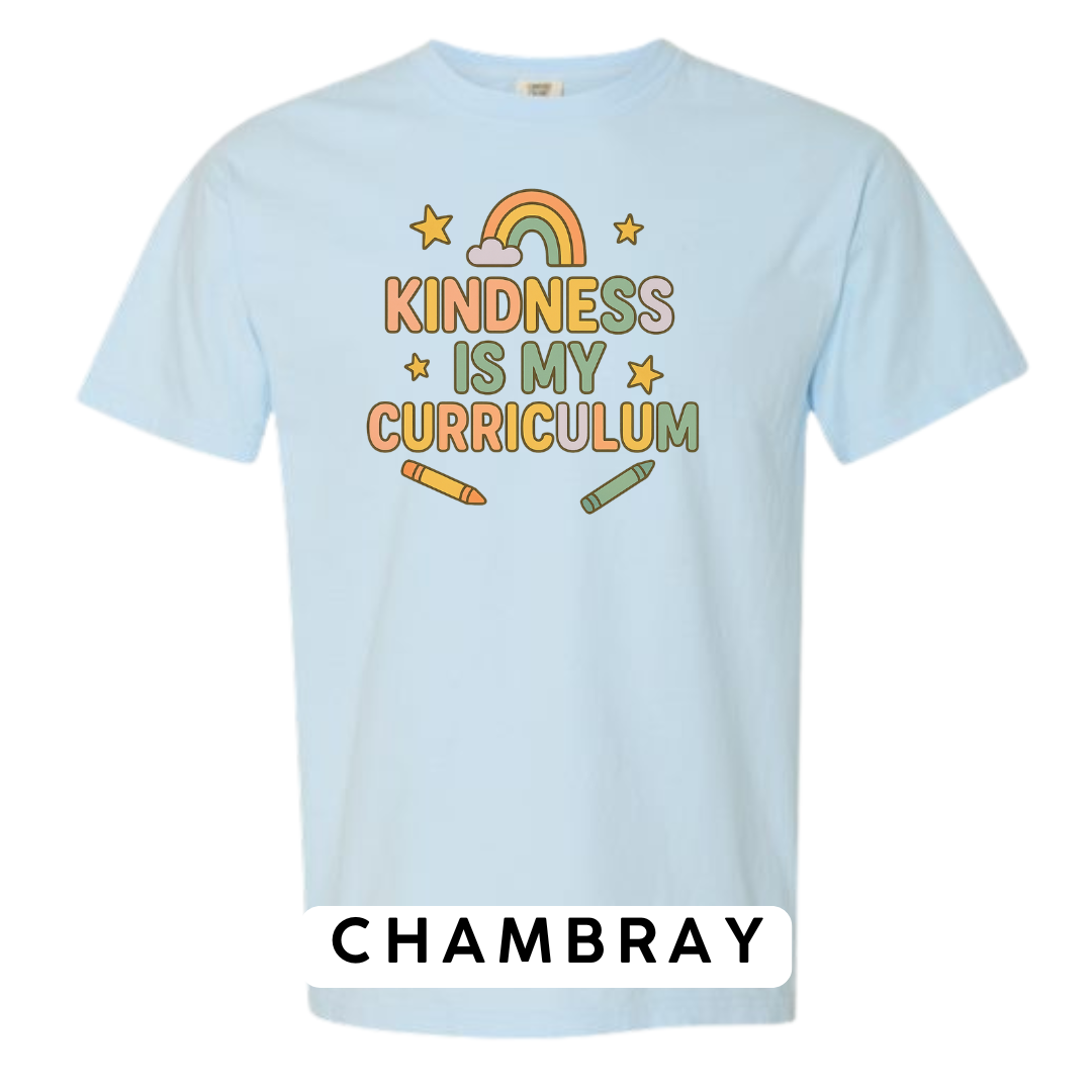 Kindness Is My Curriculum Graphic T-Shirt