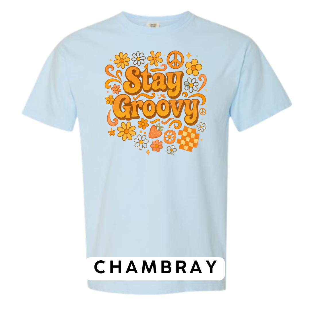 Stay Groovy Graphic T-Shirt