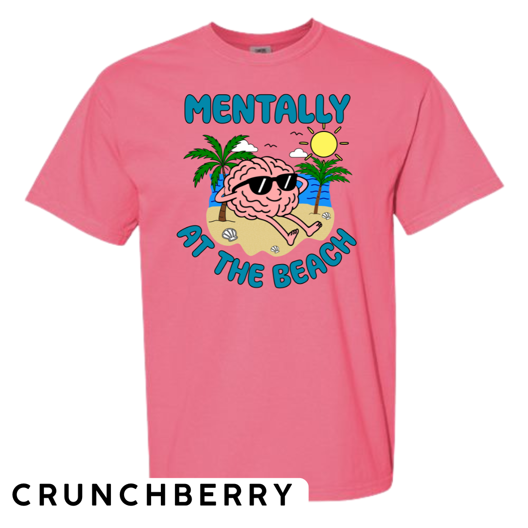 Mentally at the Beach Graphic T-Shirt