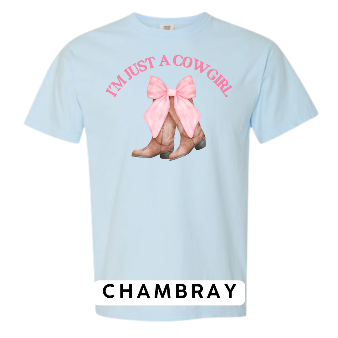 I’m Just a Cowgirl Graphic T-Shirt