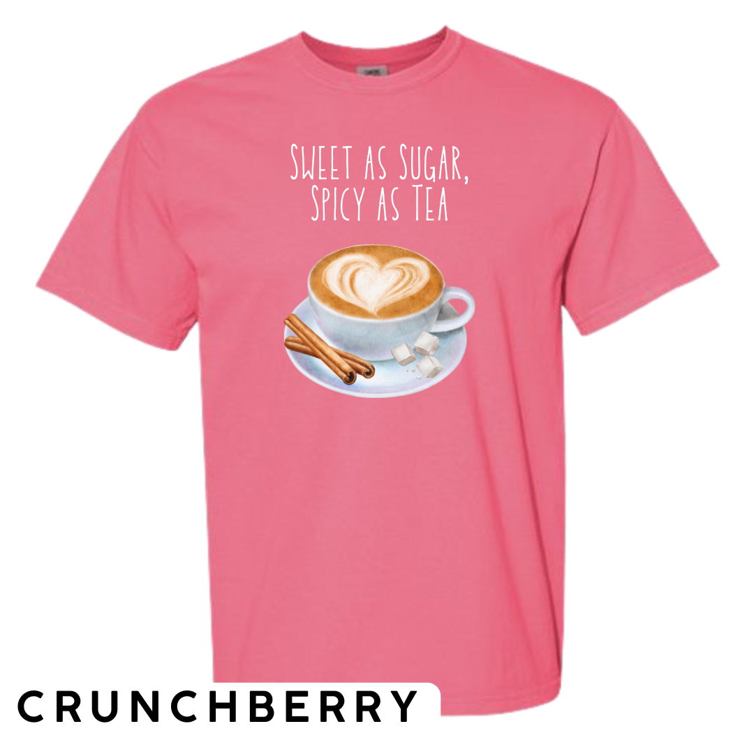 Sweet as Sugar, Spicy as Tea Graphic T-Shirt