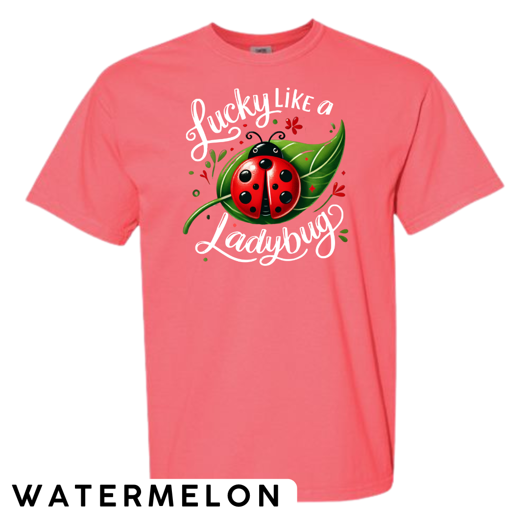 Lucky Like a Ladybug Graphic T-Shirt