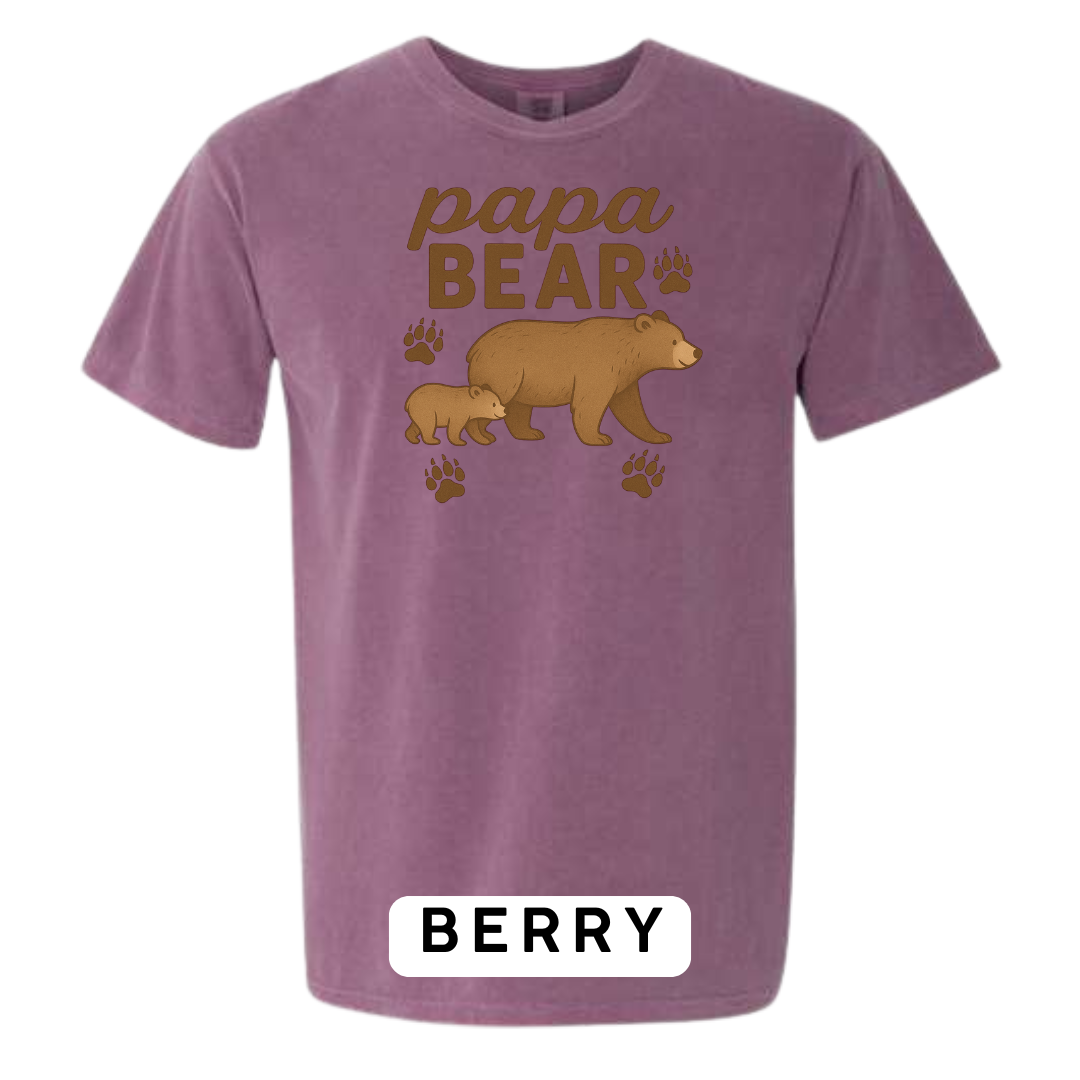 Papa Bear Graphic T-Shirt