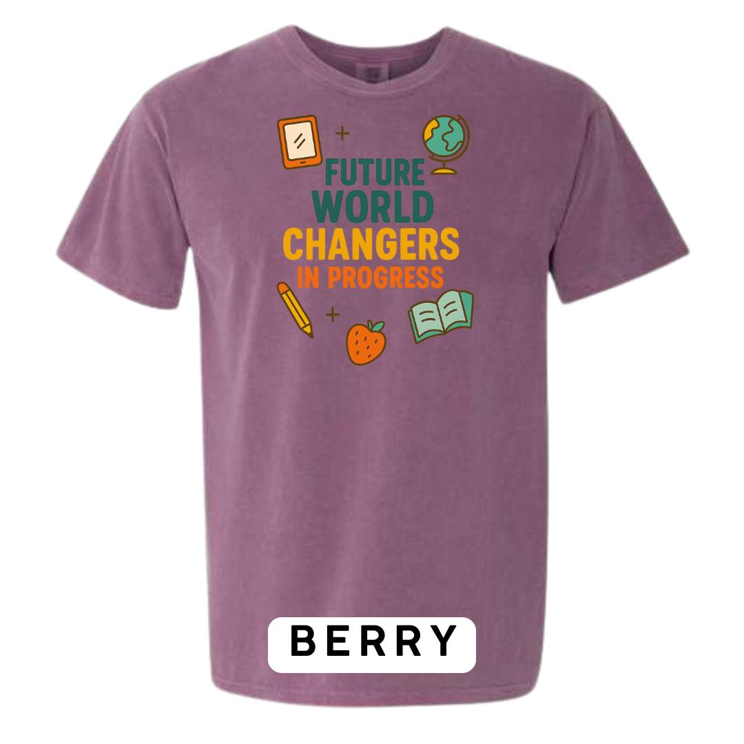 Future World Changers in Progress Graphic T-Shirt