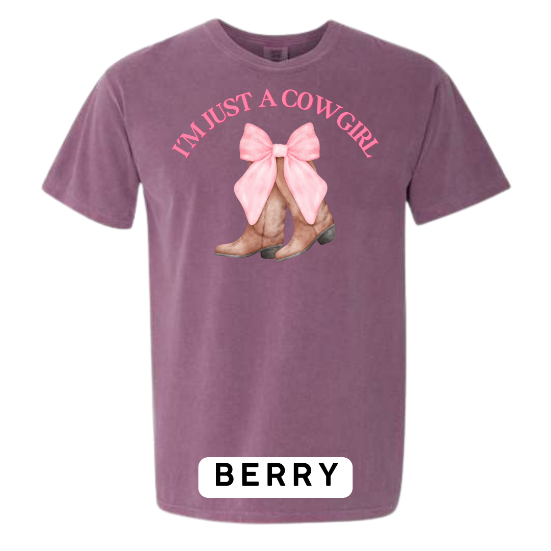 I’m Just a Cowgirl Graphic T-Shirt