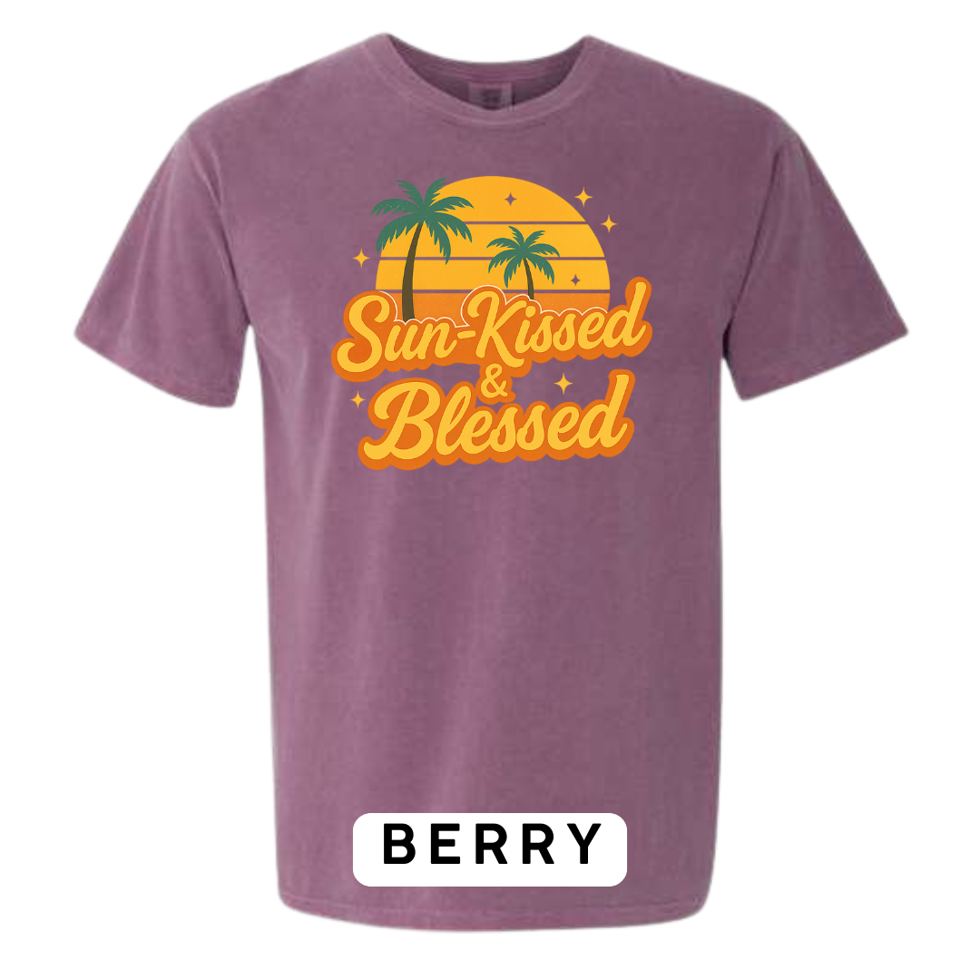 Sun-Kissed & Blessed Tee Graphic T-Shirt