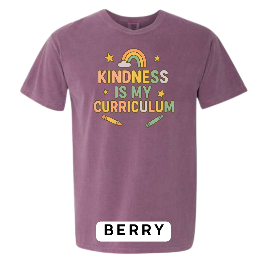 Kindness Is My Curriculum Graphic T-Shirt
