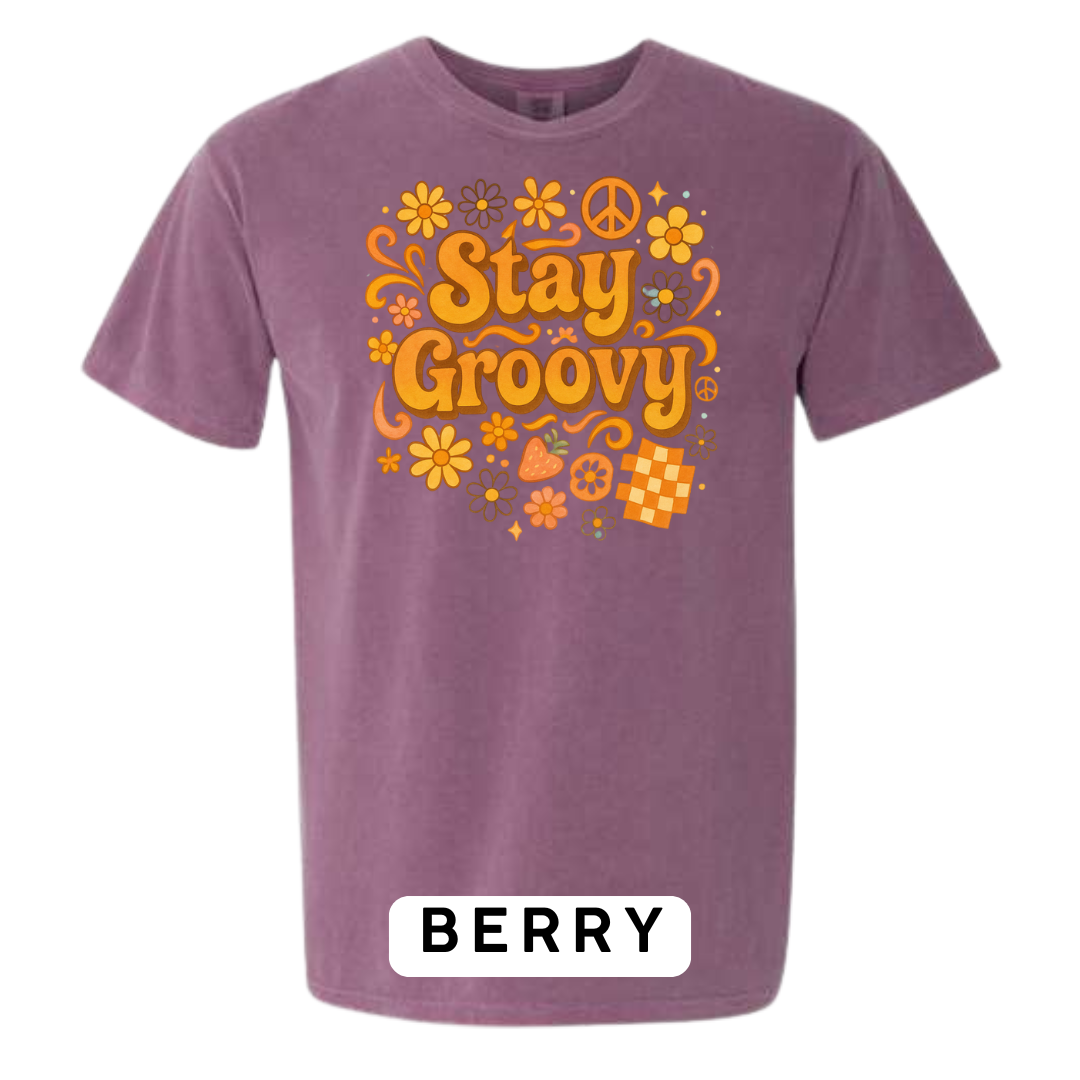 Stay Groovy Graphic T-Shirt