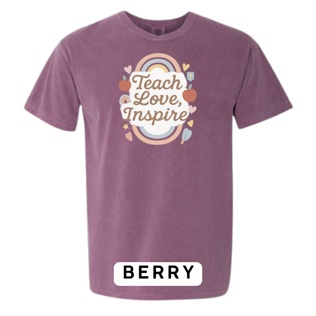 Teach Love Inspire Graphic T-Shirt