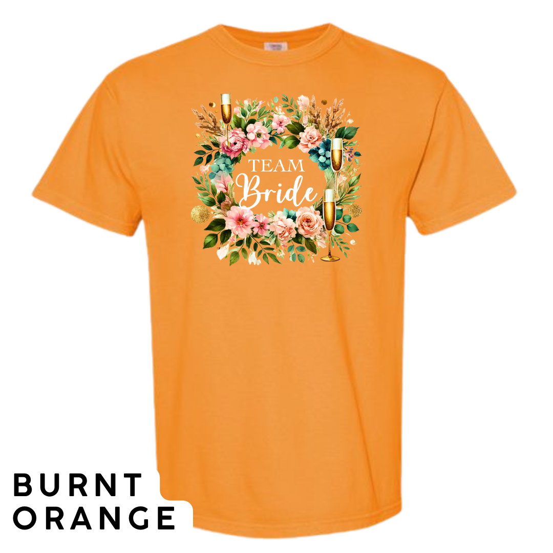 Team Bride Wedding Party T-Shirt