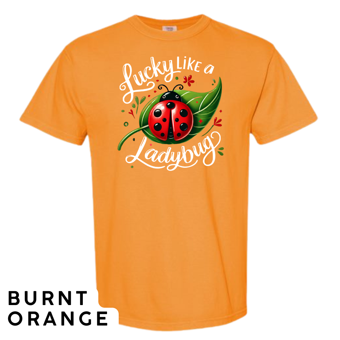 Lucky Like a Ladybug Graphic T-Shirt