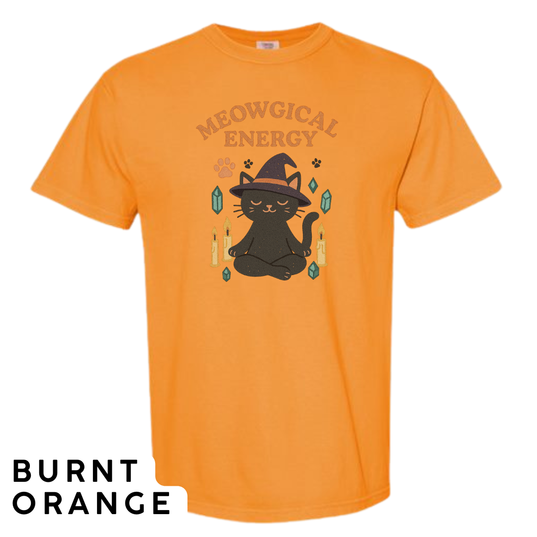 Meowgical Energy Graphic T-Shirt