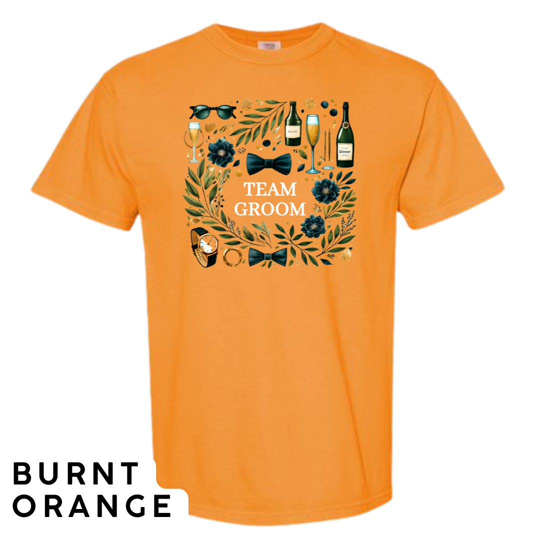 Team Groom Wedding Party T-Shirt