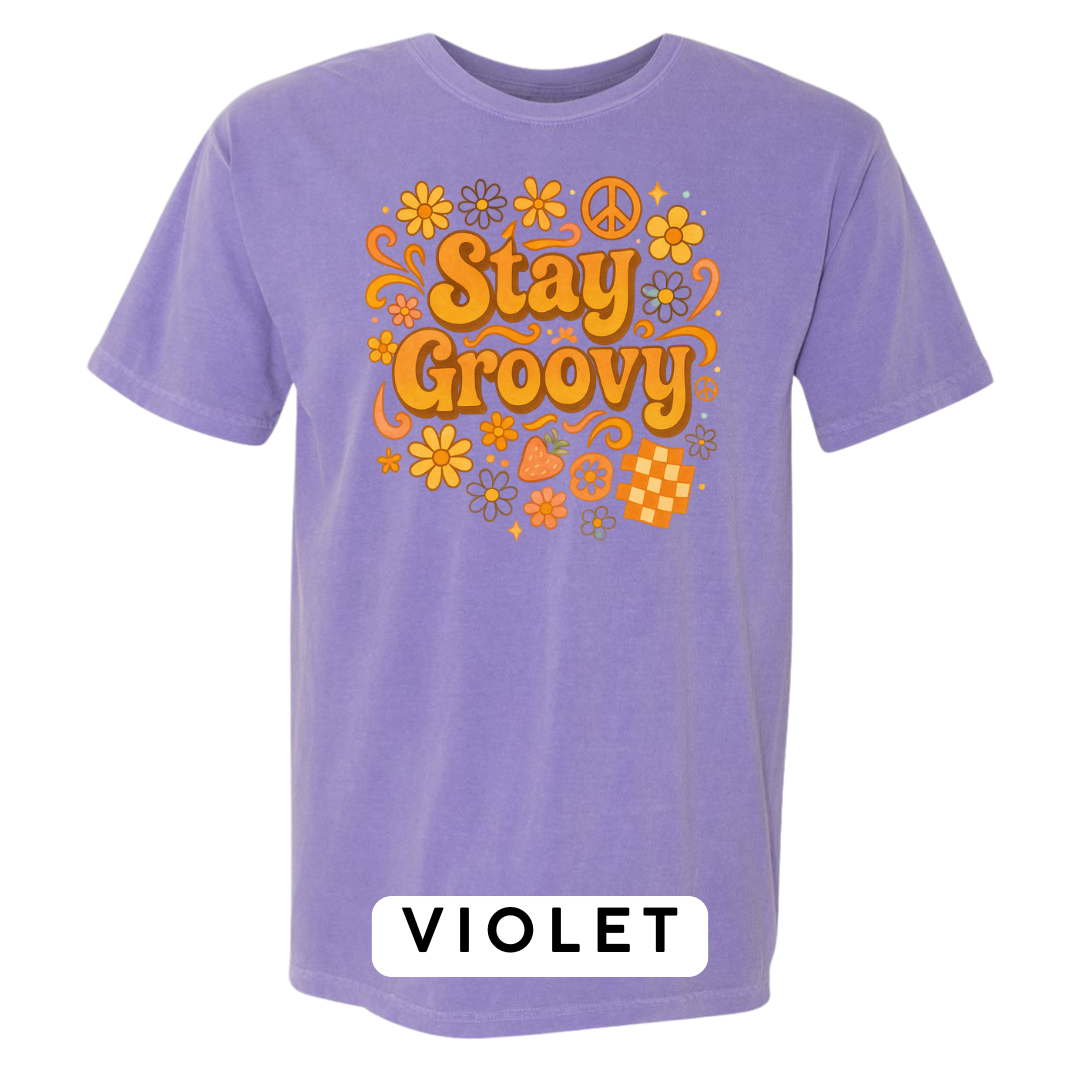 Stay Groovy Graphic T-Shirt