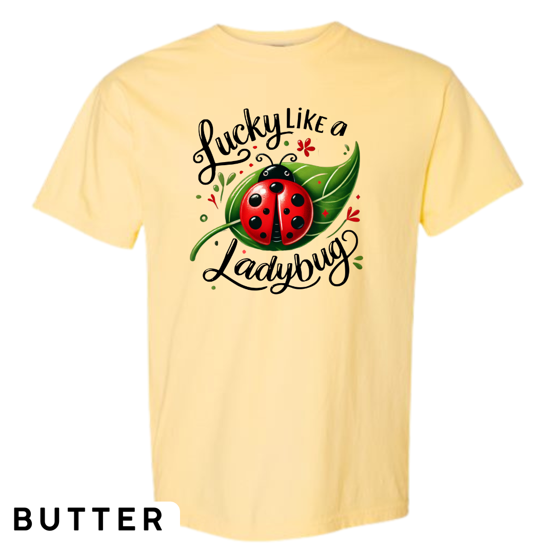 Lucky Like a Ladybug Graphic T-Shirt