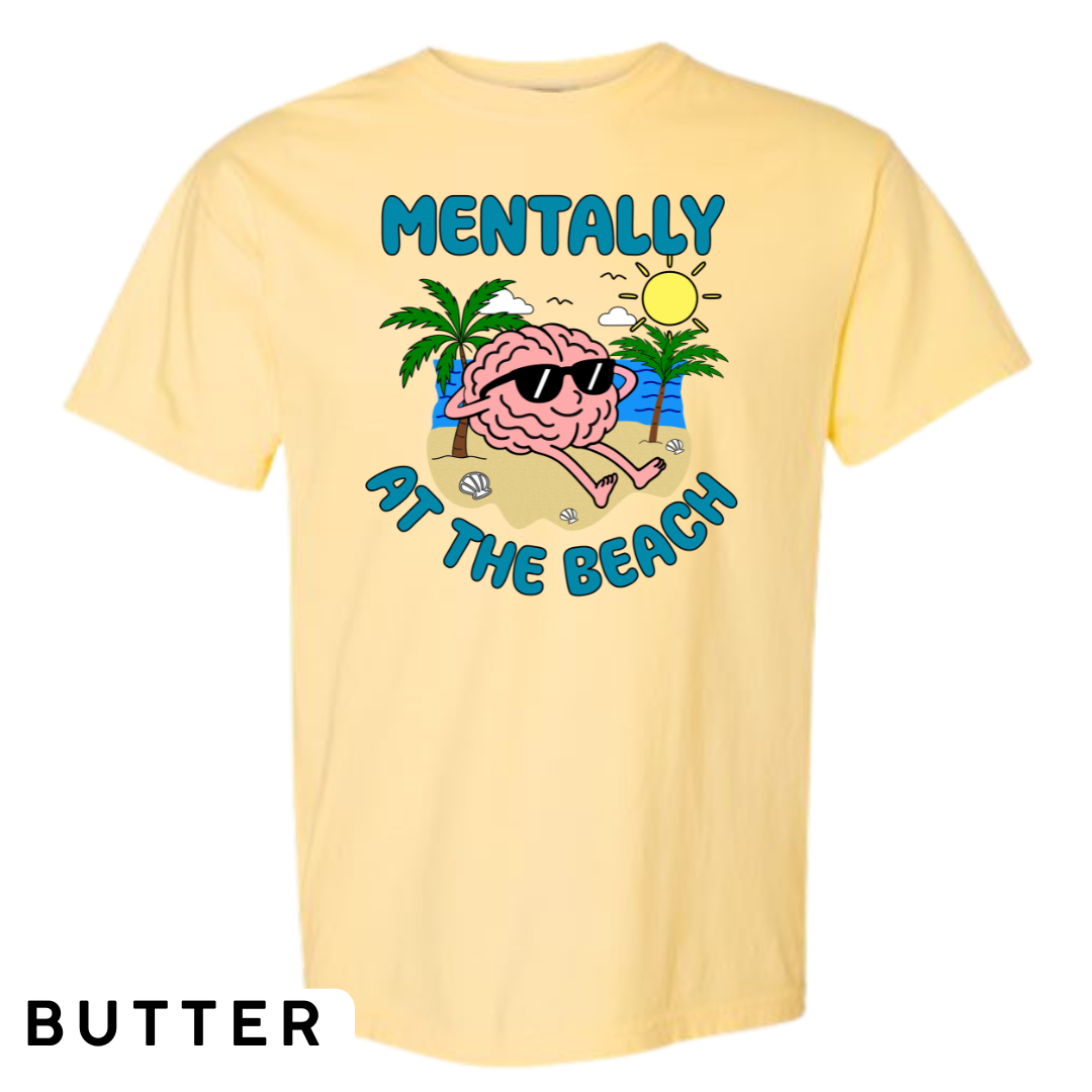 Mentally at the Beach Graphic T-Shirt