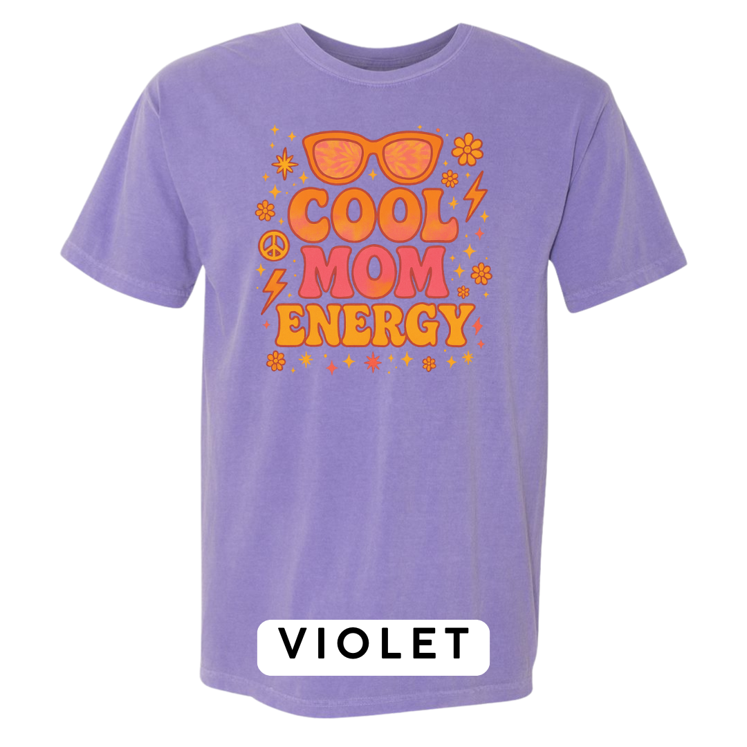 Cool Mom Energy Graphic T-Shirt