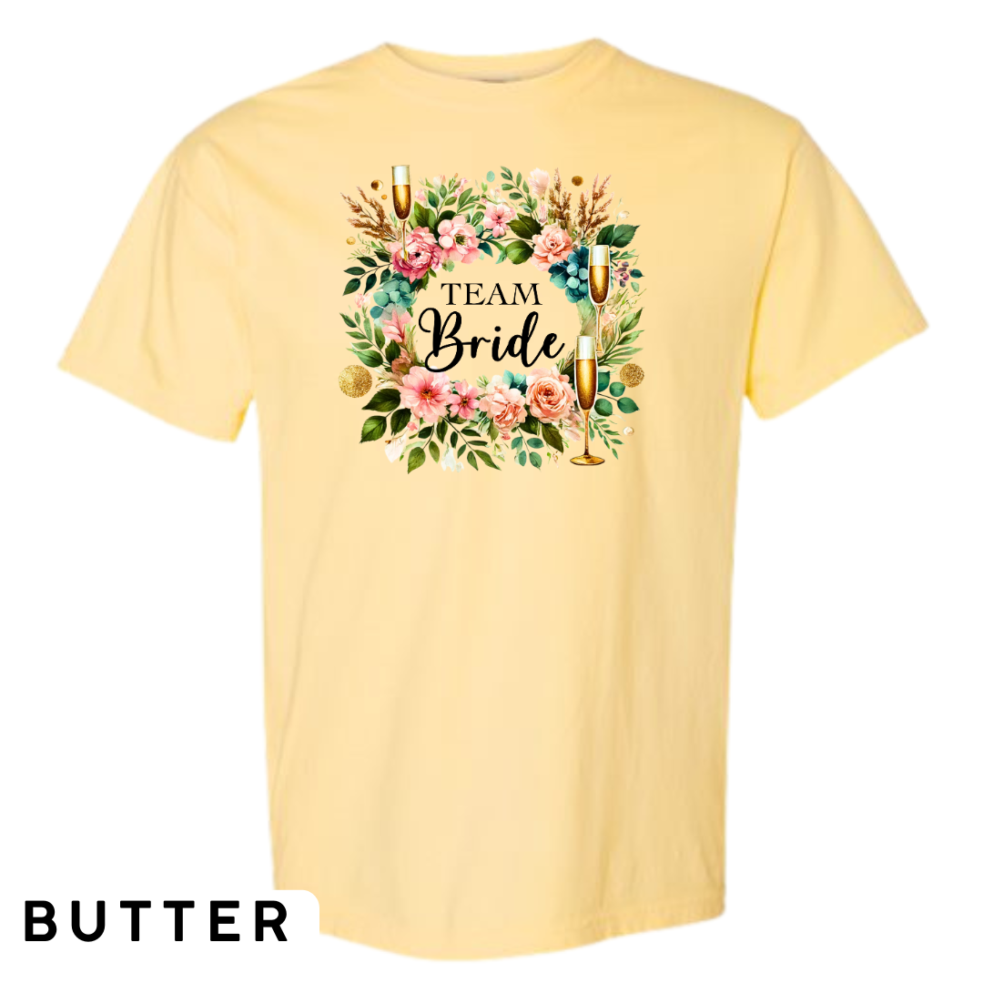 Team Bride Wedding Party T-Shirt