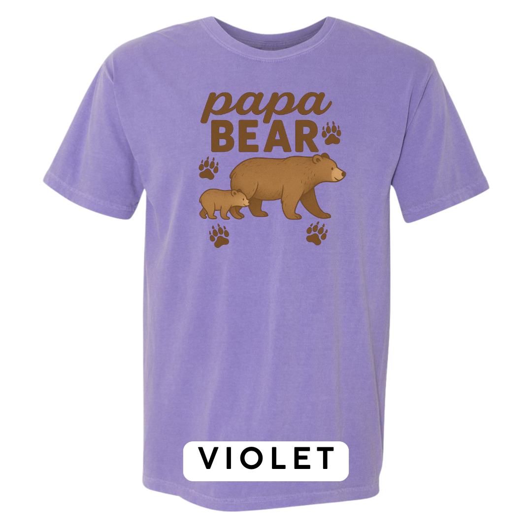 Papa Bear Graphic T-Shirt