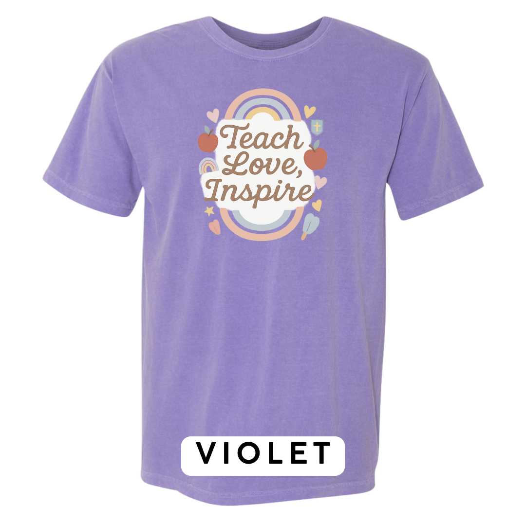 Teach Love Inspire Graphic T-Shirt