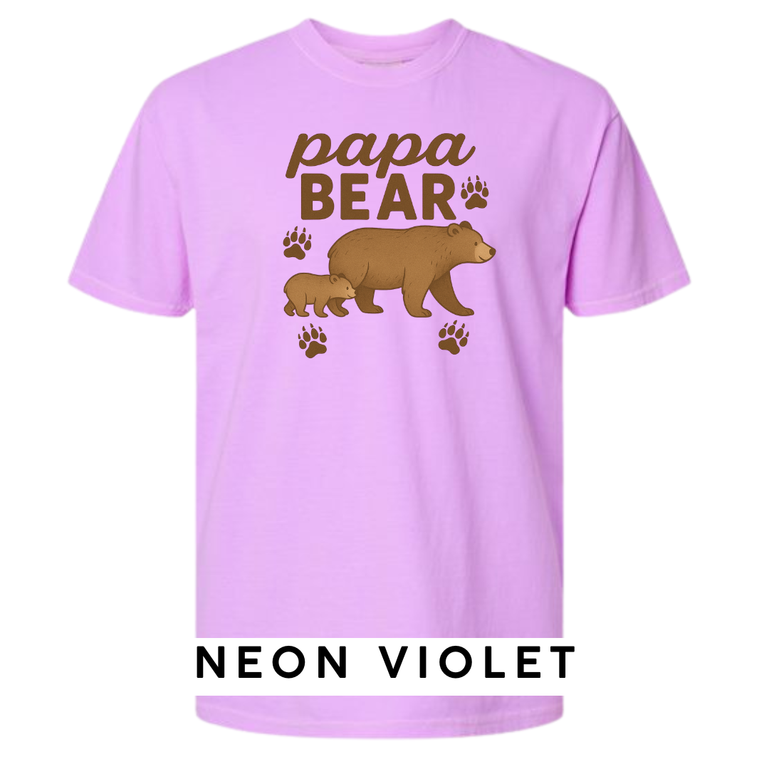 Papa Bear Graphic T-Shirt