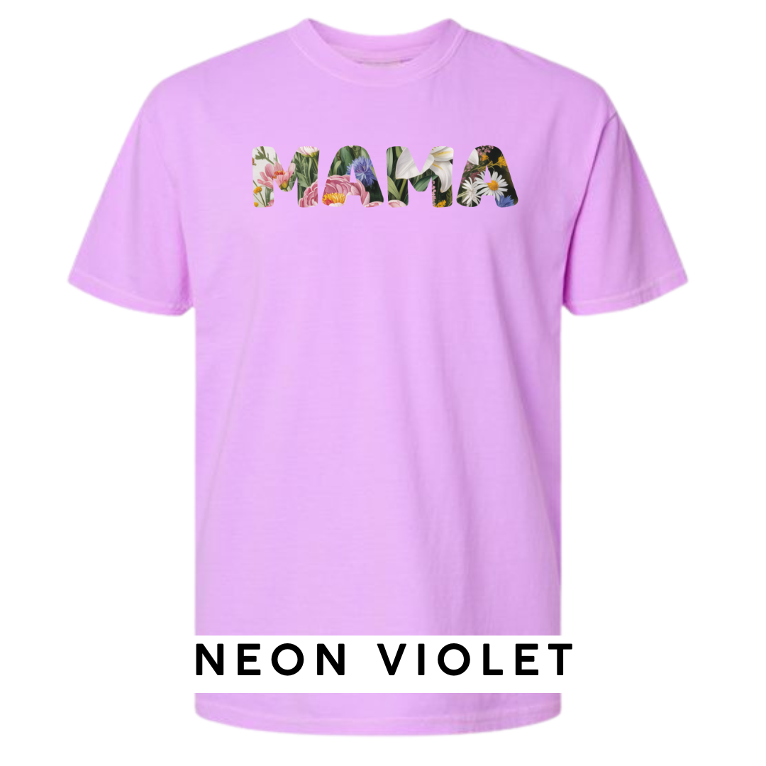 Floral Mama Graphic T-Shirt