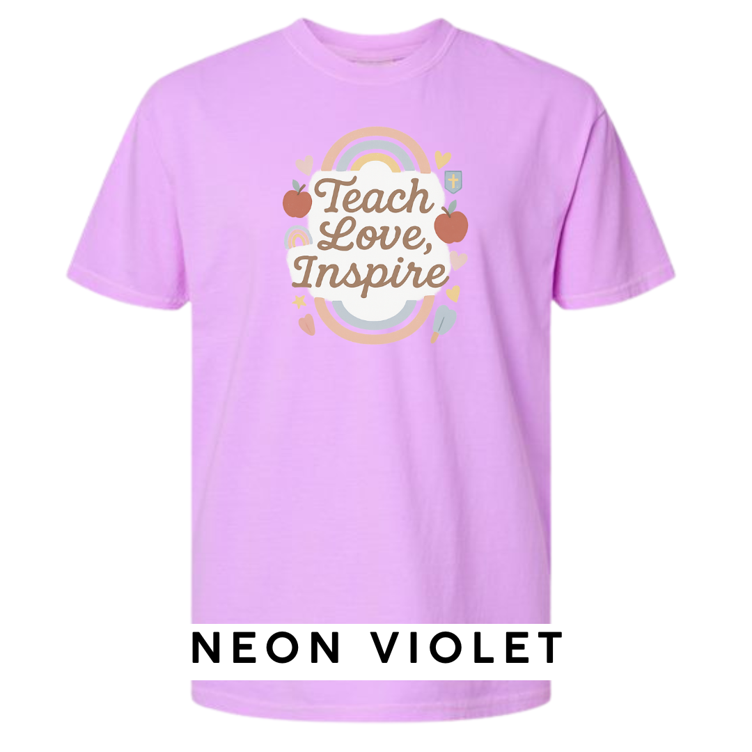 Teach Love Inspire Graphic T-Shirt
