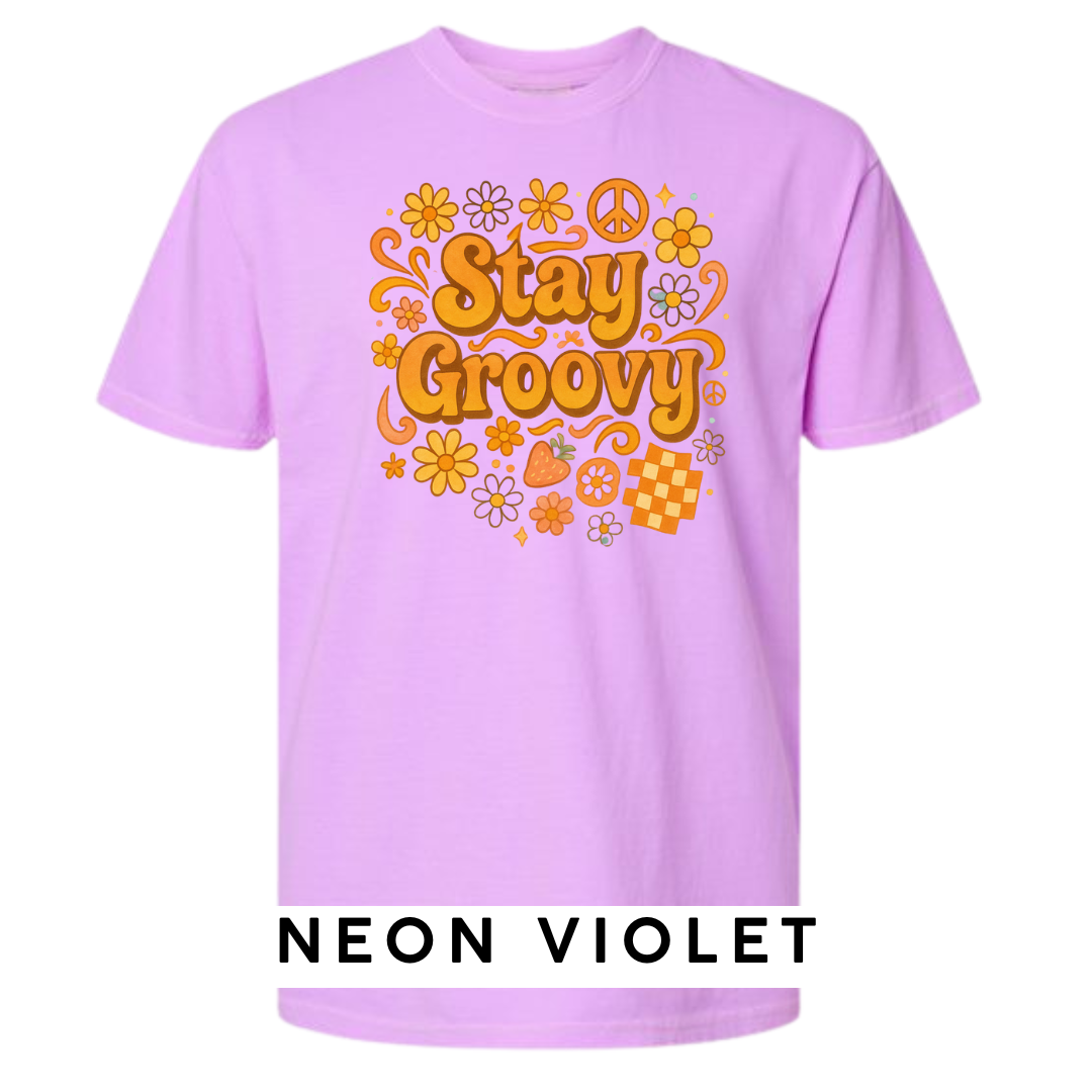 Stay Groovy Graphic T-Shirt