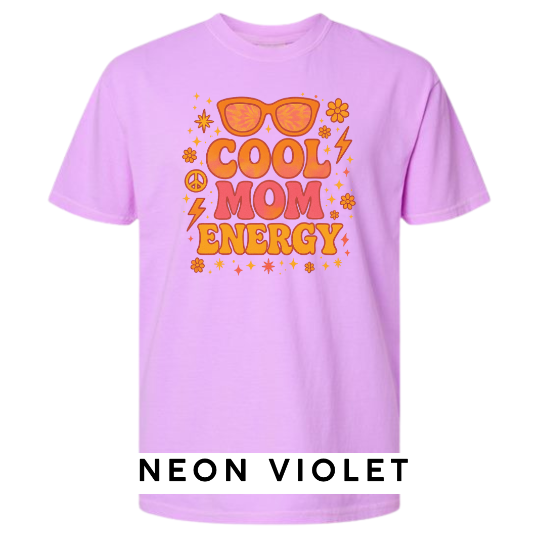 Cool Mom Energy Graphic T-Shirt