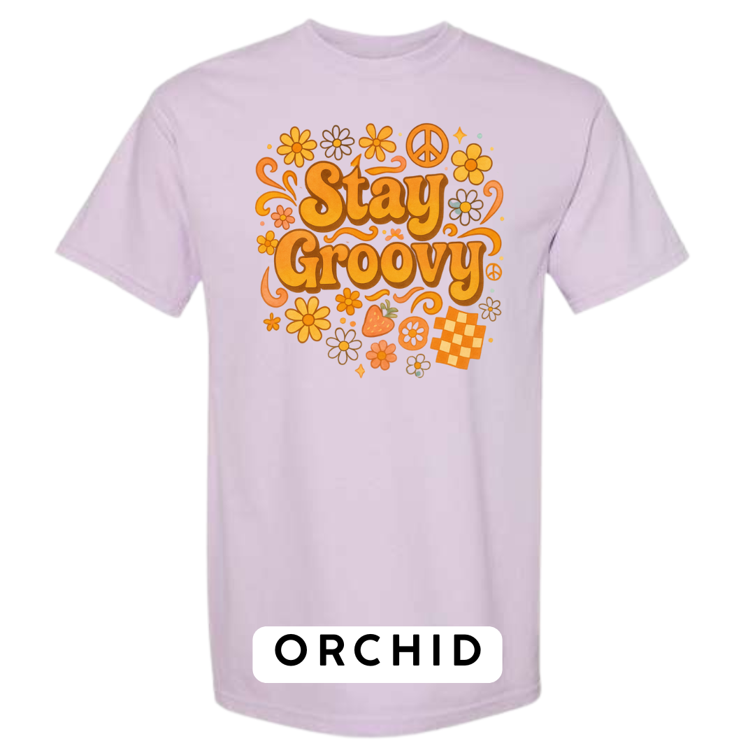 Stay Groovy Graphic T-Shirt