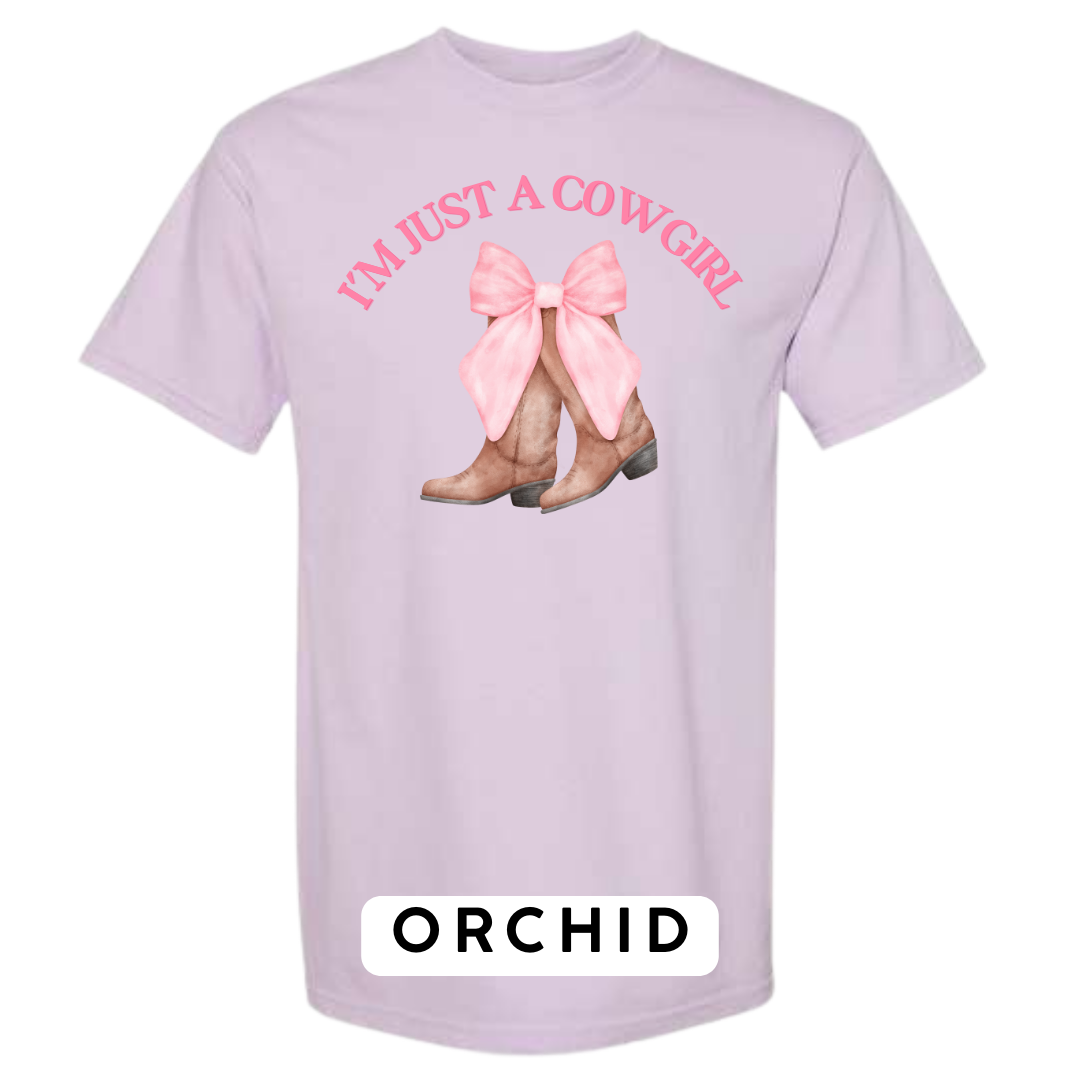 I’m Just a Cowgirl Graphic T-Shirt