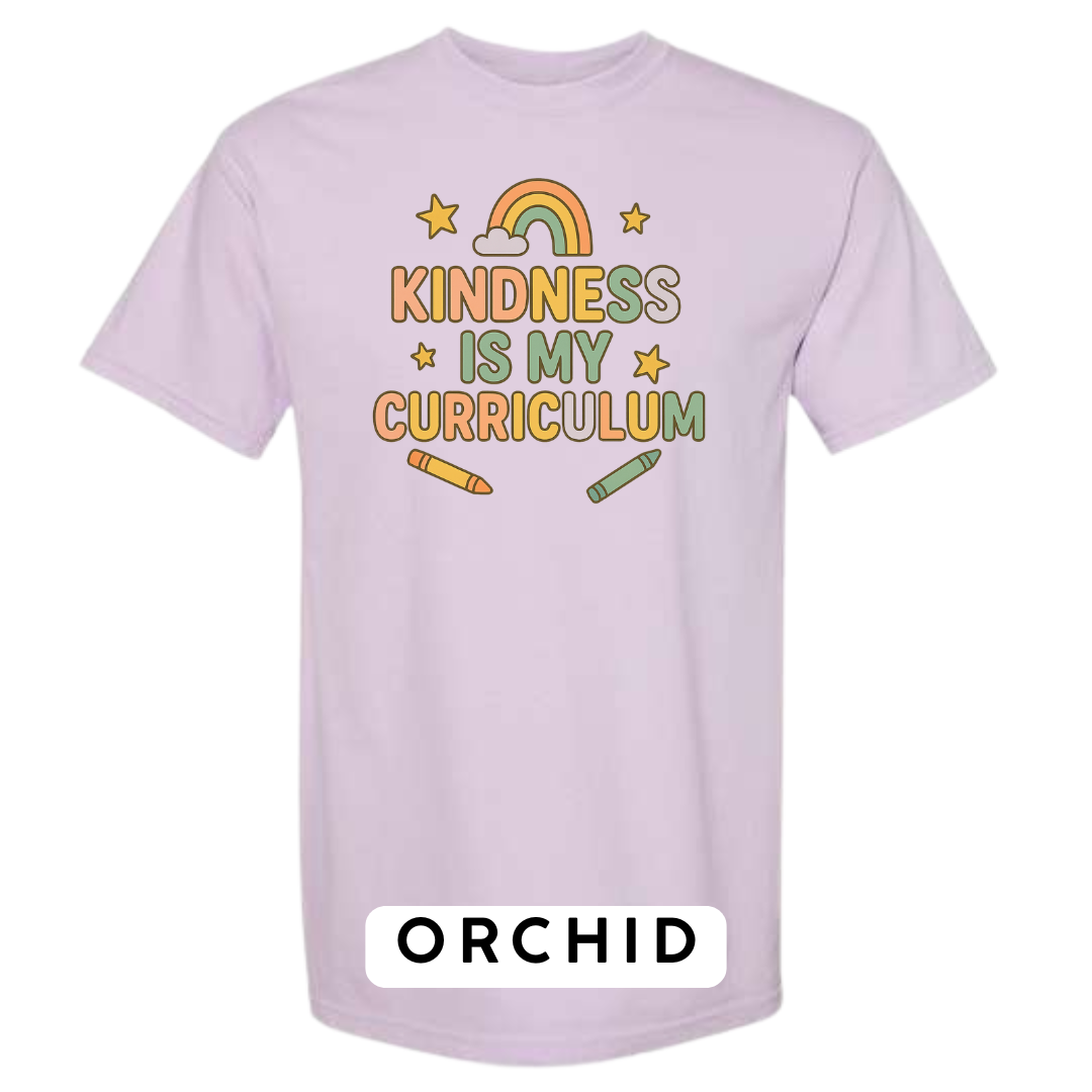 Kindness Is My Curriculum Graphic T-Shirt