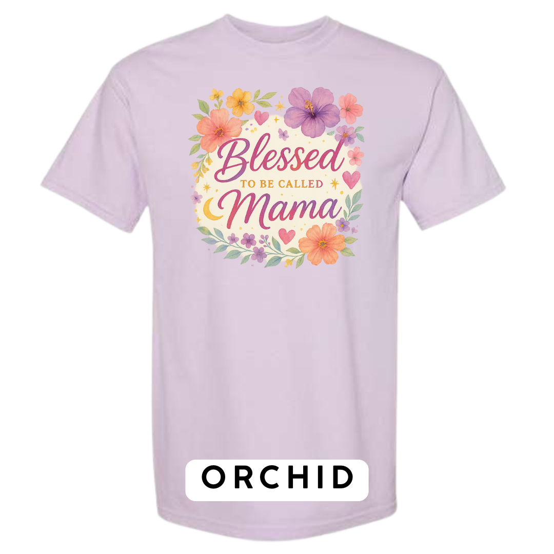 Blessed to Be Called Mama Graphic T-Shirt