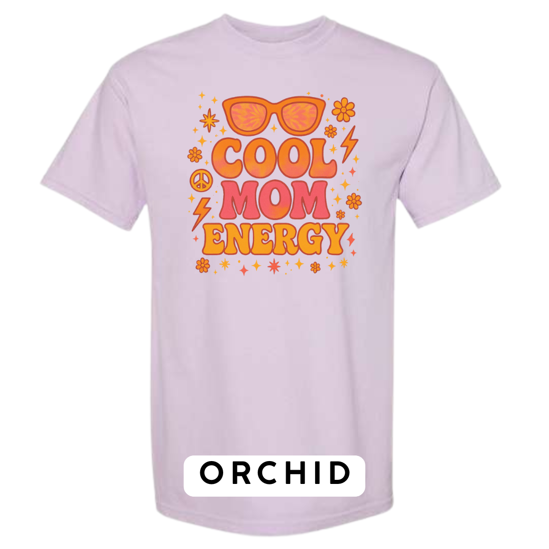 Cool Mom Energy Graphic T-Shirt
