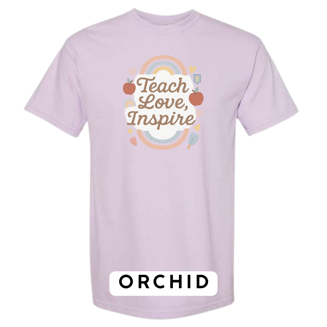 Teach Love Inspire Graphic T-Shirt