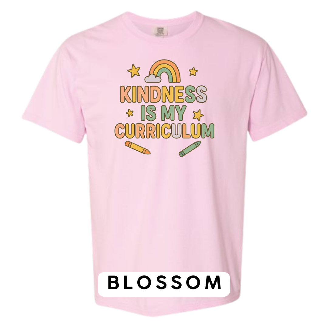 Kindness Is My Curriculum Graphic T-Shirt